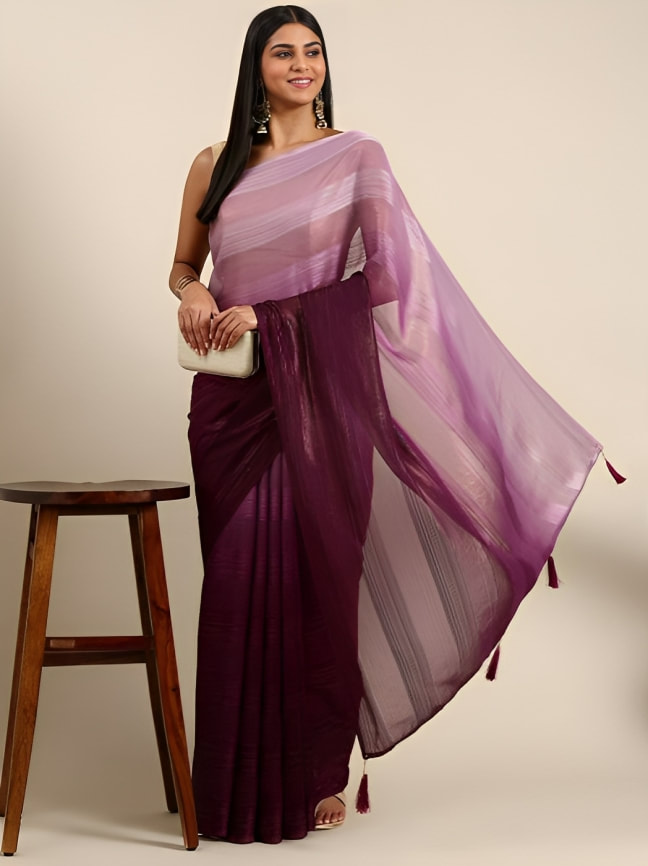 Party Wear Chiffon Sarees Online Form Kasee Fashion